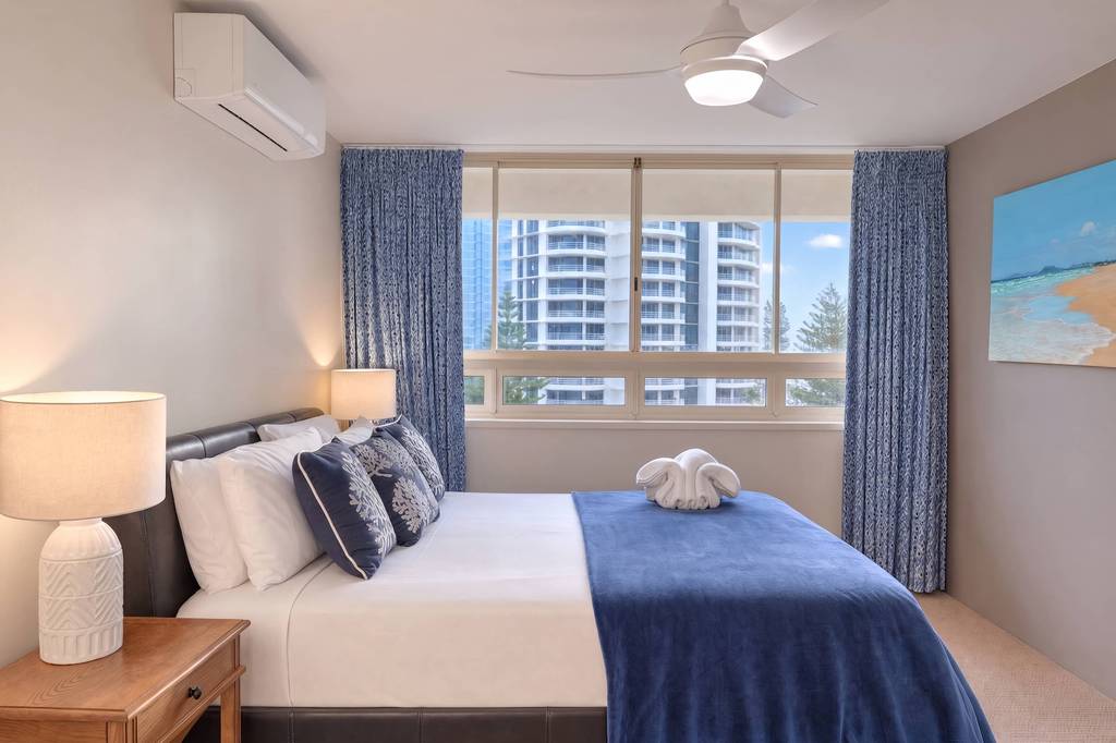Master bedroom of apartment 30